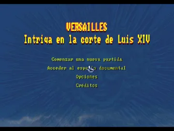 Versalles - Complot en la corte del Rey Sol (ES) screen shot title